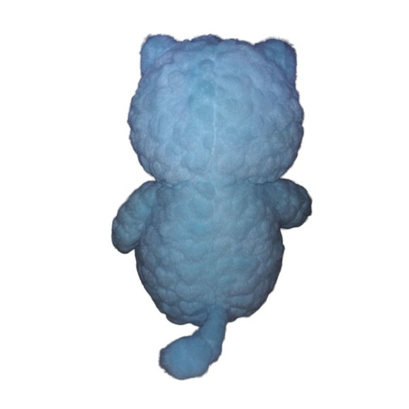 Spark Create Imagine Blue Cat Stuffed Animal Blue Kitty 14 Inch Plush - Picture 3 of 9